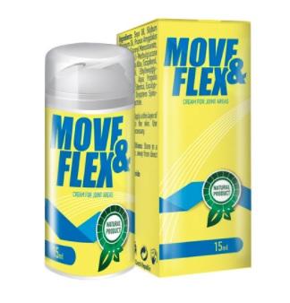 Move Flex – crema pentru coloana vertebrala si articulatii – 15 ml